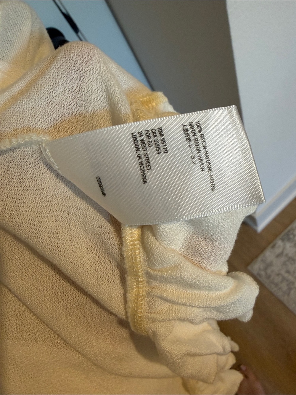 Urban Outfitters Light Cream Ruffled Wrap Cardigan - Picture 5 of 6